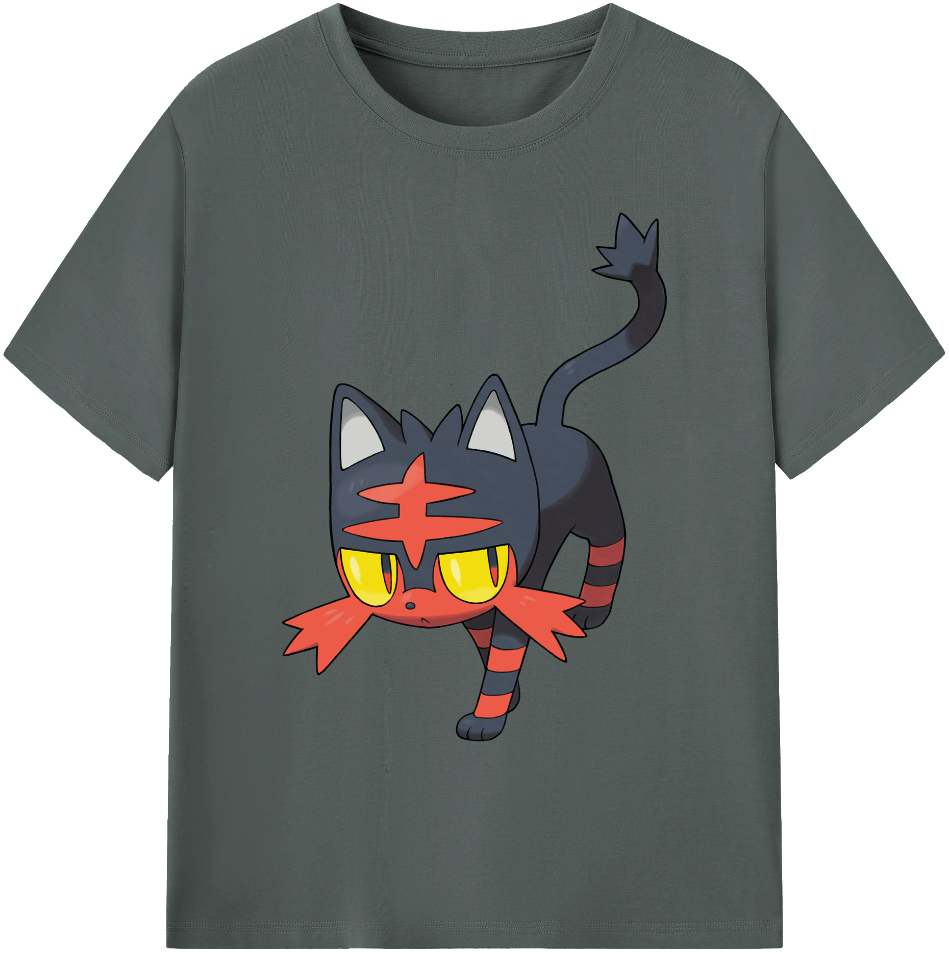 （画像用） ポケットモンスター Pokémon 綿100％ メンズ半袖Tシャツ｜肌触りやわらか＆通気性
